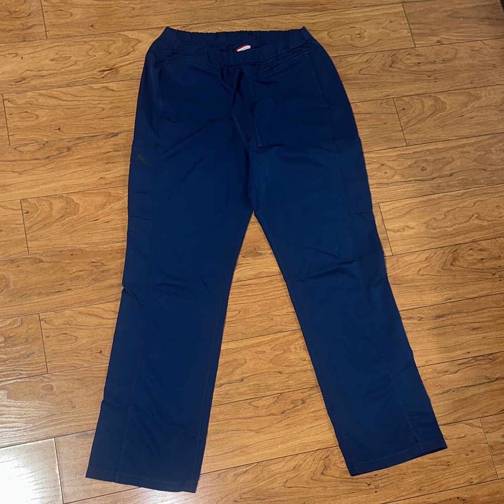 Women Navy Blue Scrub Pants
